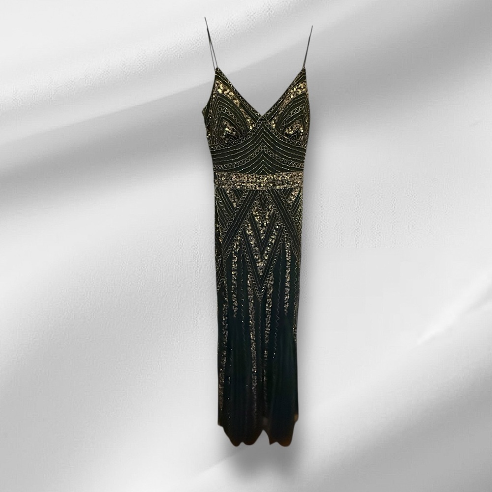 Marina Beaded Evening Gown‎ Prom Dress nwt